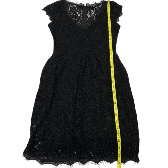 Aritzia Babaton Black Tobias Lace Mini Dress - Picture 11 of 12